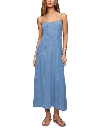 Z Supply Z Supply Leanora Indigo Midi Dress