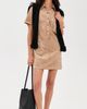 Z Supply Z Supply Leone Faux Suede Dress Light Sand - 5