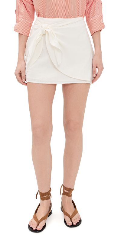 Z Supply Z Supply Lorna Linen Skirt White