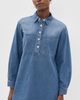 Z Supply Z Supply Lucie Denim Mini Shirt Dress Dreamstate - 2