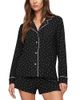 Z Supply Z Supply Luxe Dot Print Pajama Shirt - 1