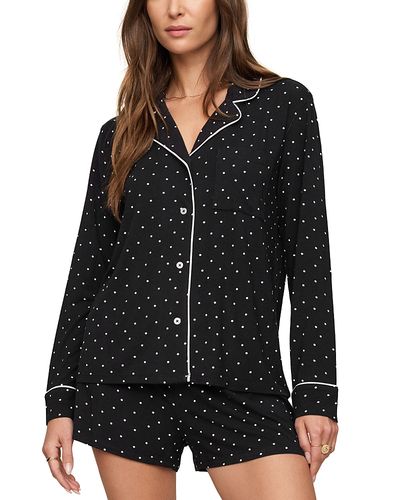 Z Supply Z Supply Luxe Dot Print Pajama Shirt