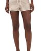 Z Supply Z Supply Lyla Striped Sweater Shorts Taro - 1