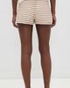 Z Supply Z Supply Lyla Striped Sweater Shorts Taro - 3