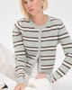 Z Supply Z Supply Medina Stripe Cardigan Aqua Cloud - 2