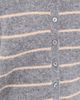 Z Supply Z Supply Medina Stripe Cardigan Charcoal Heather - 6