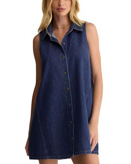 Z Supply Z Supply New Day Denim Mini Dress