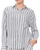 Z Supply Z Supply Perfect Stripe Button Up Shirt White - 1