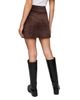 Z Supply Z Supply Perri Faux Suede Mini Skirt - 2