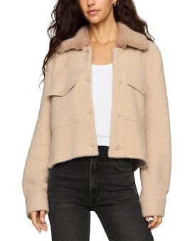 Z Supply Z Supply Petyon Faux Fur Collar Jacket