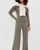 Z Supply Z Supply Renae Rib Pants Khaki Green - 5
