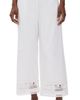 Z Supply Z Supply Scout Embroidered Pants White - 1