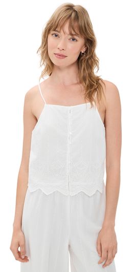 Z Supply Z Supply Sea Esta Top White