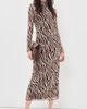 Z Supply Z Supply Sevilla Zebra Dress Velvet Rouge - 2