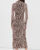 Z Supply Z Supply Sevilla Zebra Dress Velvet Rouge - 3