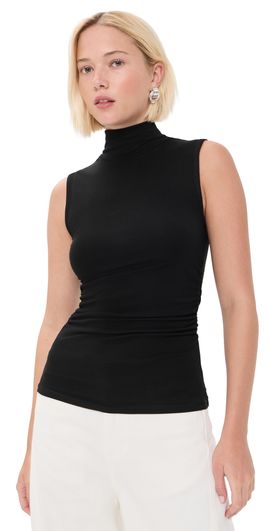 Z Supply Z Supply Silva High Neck Tank Top Black