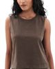 Z Supply Z Supply Sloane Muscle Tank Top Dark Chocolate - 1