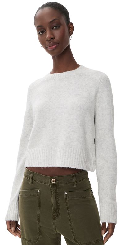 Z Supply Z Supply Stand In Sweater Feather Grey