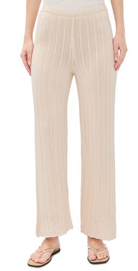 Z Supply Z Supply Starboard Crochet Pants Linen