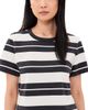 Z Supply Z Supply Stellan Striped Tee Ash Black - 1
