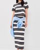 Z Supply Z Supply Stellan Striped Tee Ash Black - 5