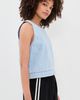 Z Supply Z Supply Sun Seeker Denim Tank Top Coastal Water - 4