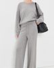 Z Supply Z Supply Take It Easy Pants Classic Heather Grey - 5