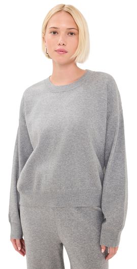 Z Supply Z Supply Take It Easy Sweater Classic Heather Grey