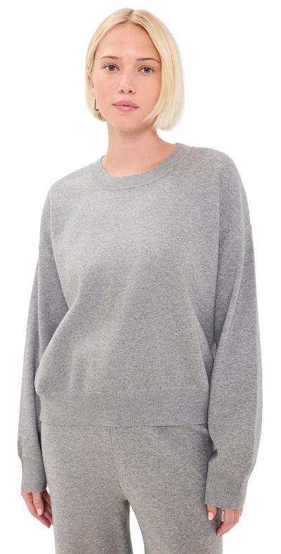 Z Supply Z Supply Take It Easy Sweater Classic Heather Grey