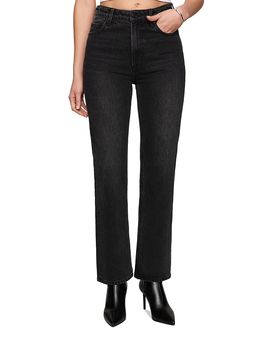 Z Supply Z Supply The Muse High Rise Straight Jeans in Nocturne
