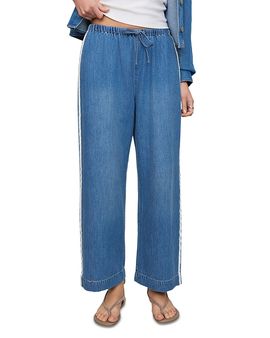 Z Supply Z Supply The Sidelines Denim Track Pants