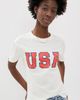 Z Supply Z Supply USA Boyfriend Tee Sea Salt - 2
