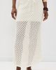 Z Supply Z Supply Windswept Crochet Skirt Cloud - 2