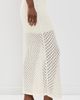 Z Supply Z Supply Windswept Crochet Skirt Cloud - 4