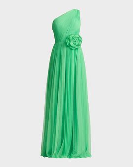 green emerald velvet dress Cassie Strapless Floral Embroidered Midi Dress – VICI