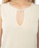 Zadig & Voltaire Women's Sayani Vico Embellished Keyhole Tank - 6