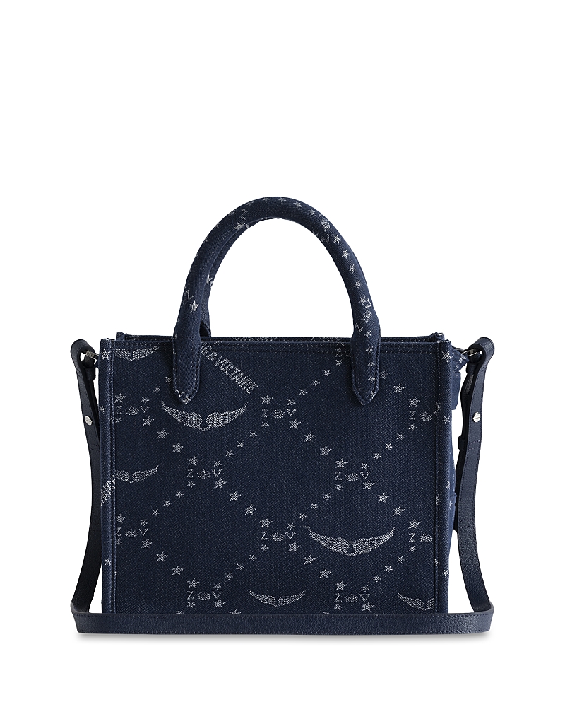 Zadig & Voltaire - Angel Wings Crinkle Leather Tote Bag