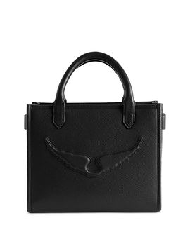 Zadig & Voltaire Zadig & Voltaire Angel Xs Leather Crossbody Tote