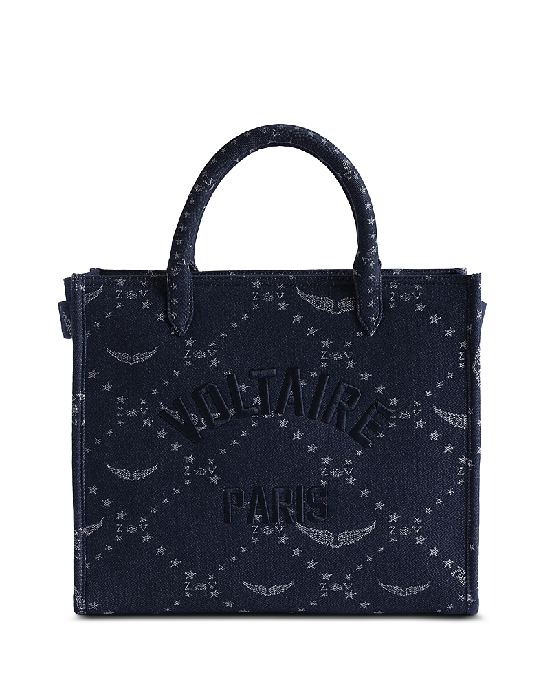 Zadig & Voltaire - Angel Wings Crinkle Leather Tote Bag