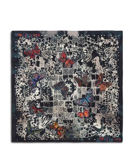 Zadig & Voltaire Zadig & Voltaire Blondie 70 Butterfly Silk Scarf