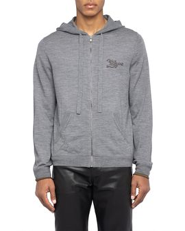 Zadig & Voltaire Zadig & Voltaire Double Cuff Logo Drawstring Hoodie
