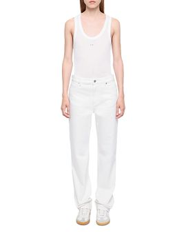 Zadig & Voltaire Zadig & Voltaire Ete High Rise Straight Denim Jeans in Judo