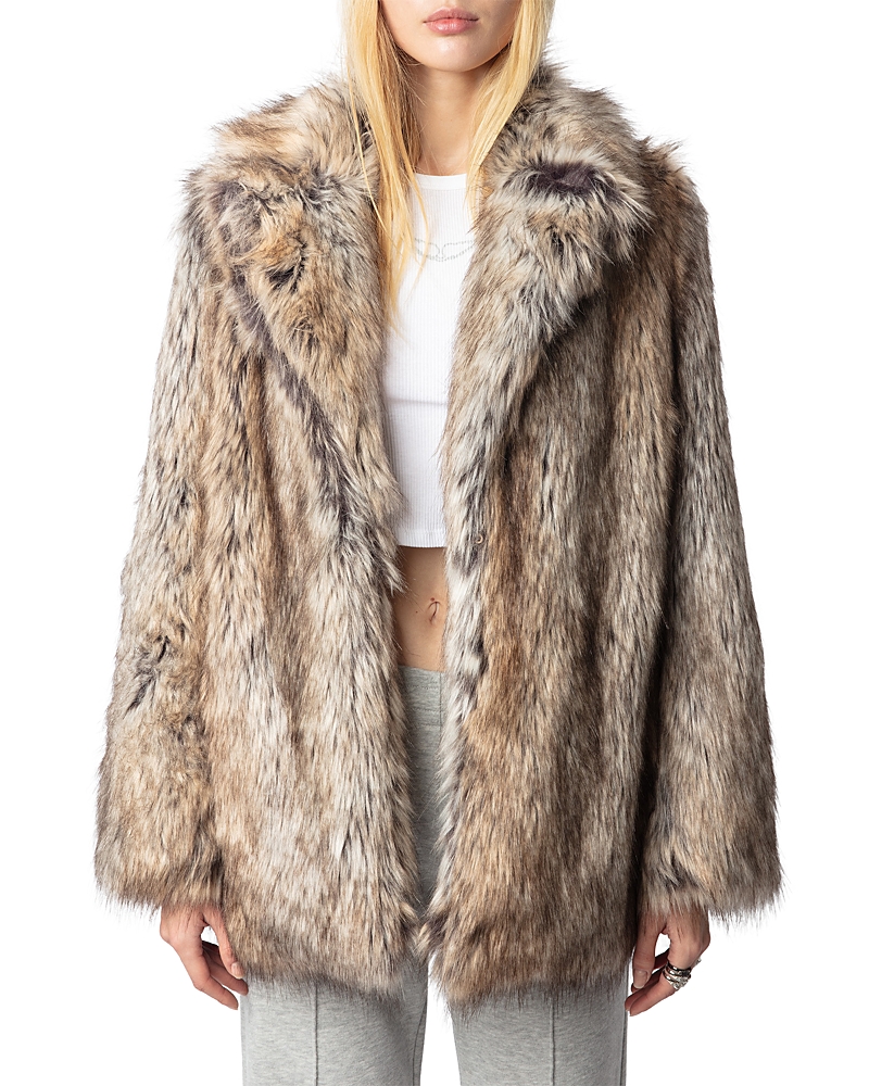 Zadig & Voltaire - Faune Faux Fur Coat