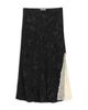 Zadig & Voltaire Zadig & Voltaire Jayla Silk Jacquard Lace Trim Skirt - 5