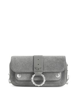 Zadig & Voltaire Zadig & Voltaire Kate Suede Continental Wallet