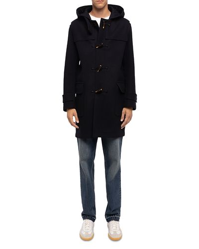 Zadig & Voltaire Zadig & Voltaire Mael Wool Blend Hooded Duffle Coat