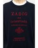 Zadig & Voltaire Zadig & Voltaire Marko Wool & Cashmere Logo Graphic Sweater - 4