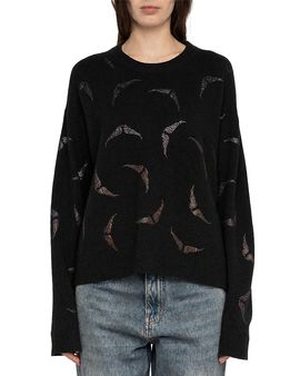 Zadig & Voltaire Zadig & Voltaire Markuz Cashmere Embellished Sweater