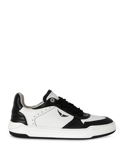 Zadig & Voltaire Zadig & Voltaire Men's Wings Leather Sneakers