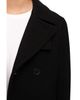 Zadig & Voltaire Zadig & Voltaire Mollys Wool Blend Notch Lapel Button Coat - 5